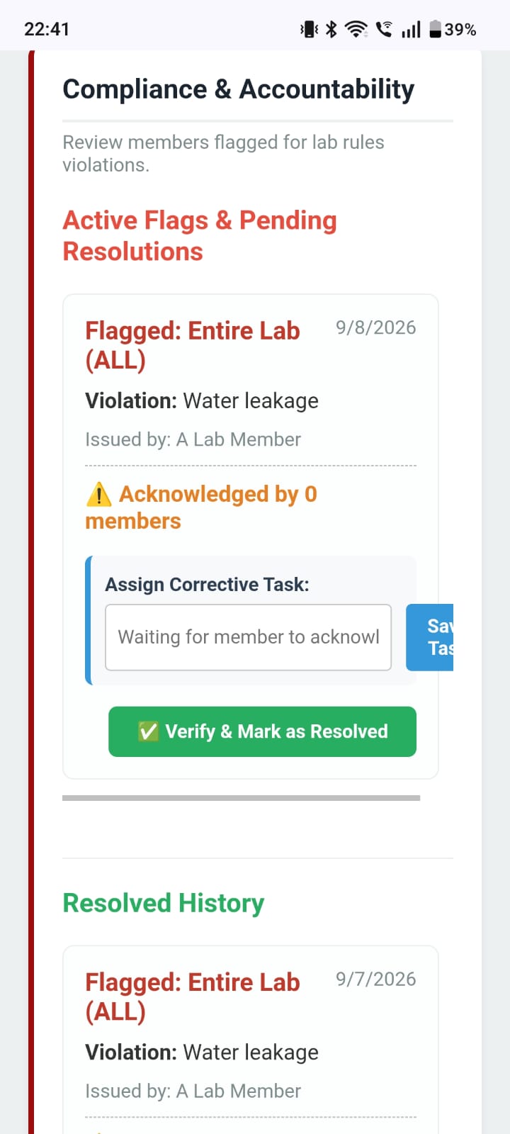 Compliance and Accountability